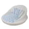 Solstice® 6ft. Inflatable White & Blue Striped Swimming Pool Float